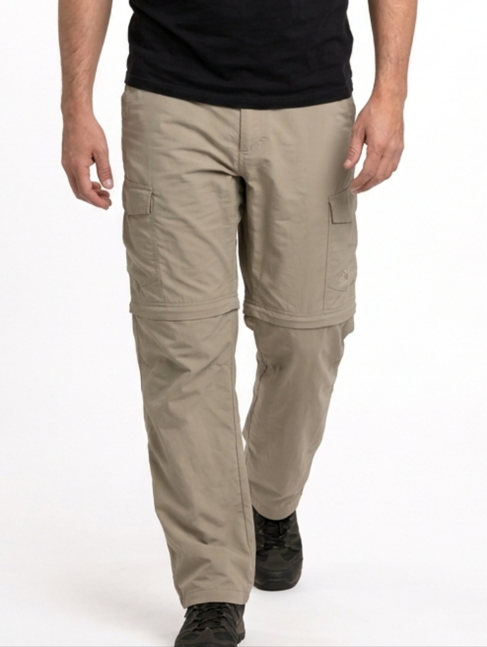 The North Face Khaki Convertible Outdoor Hiking Pants Size XXL